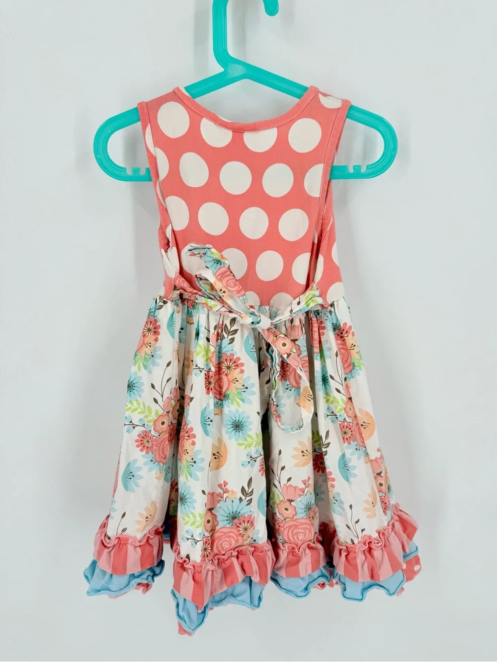 Serendipity Clothing Co. Floral Polka Dot Dress Size 5
